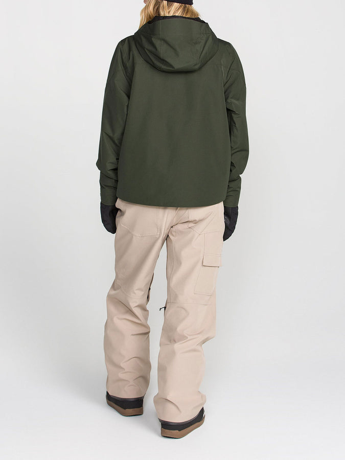 Volcom Steele 2027 – Women's Insulated Jacket | DARK GREEN (DGN)