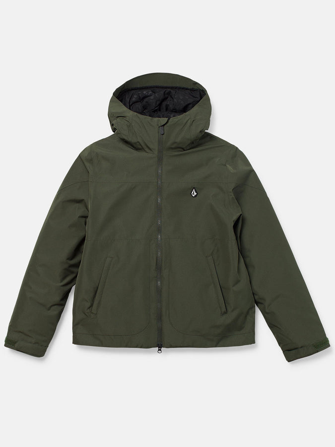 Volcom Steele 2027 – Women's Insulated Jacket | DARK GREEN (DGN)