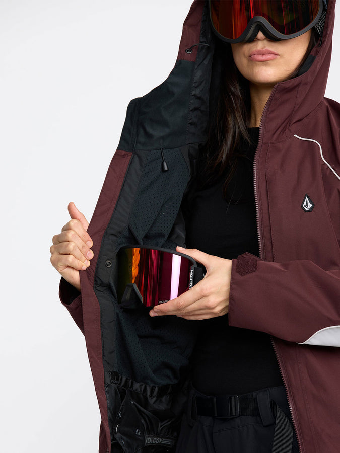 Volcom Stone Smokeshow 20K Jacket Winter 2026 | OXBLOOD (OXB)