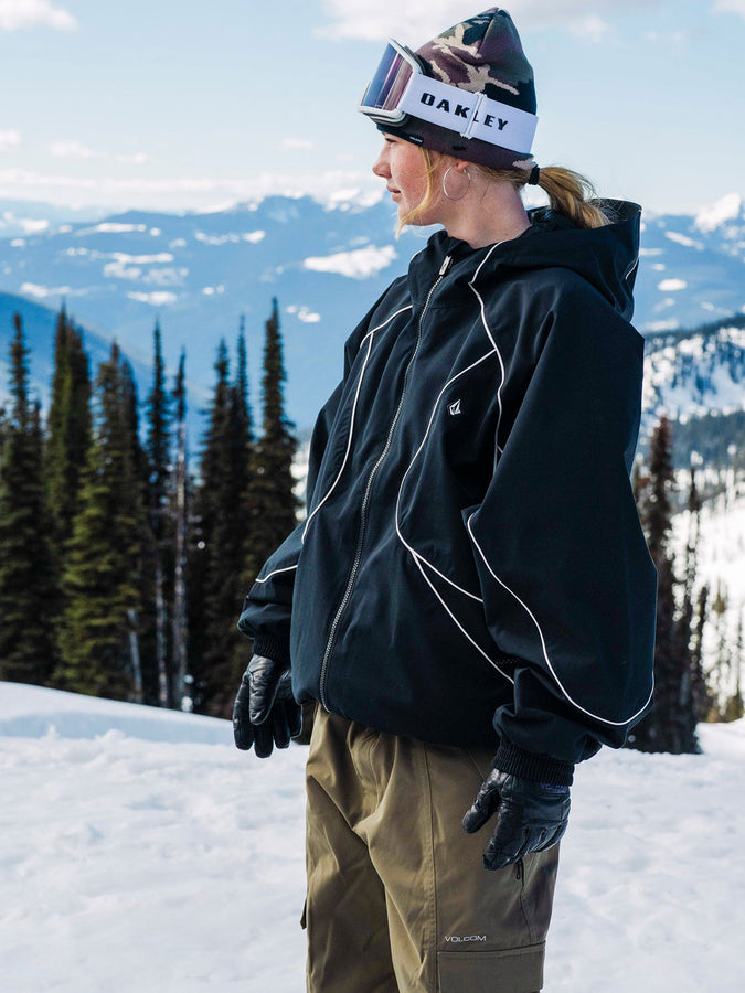 Volcom Liftline 20K 2027 – Women's Shell Jacket | BLACK (BLK)
