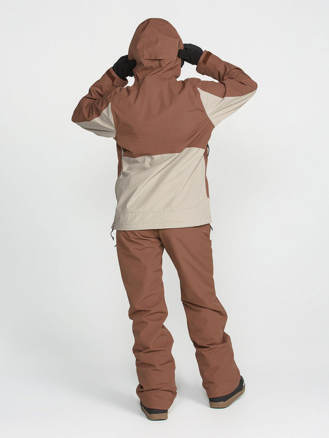 Volcom Harlan Pullover 2027 – Women's Shell Jacket | DESERT TAUPE (DT0)