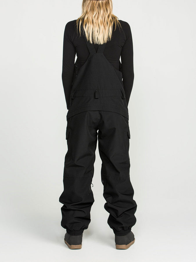 Volcom Creston 3D Stretch 2027 – Women's Shell Bib | BLACK (BLK)