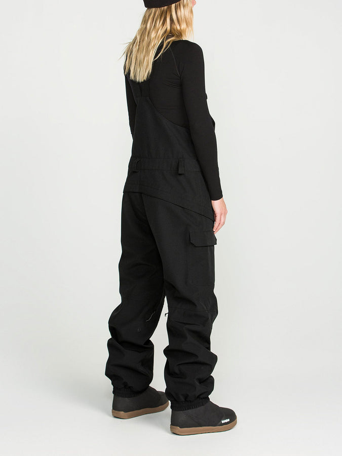 Volcom Creston 3D Stretch 2027 – Women's Shell Bib | BLACK (BLK)