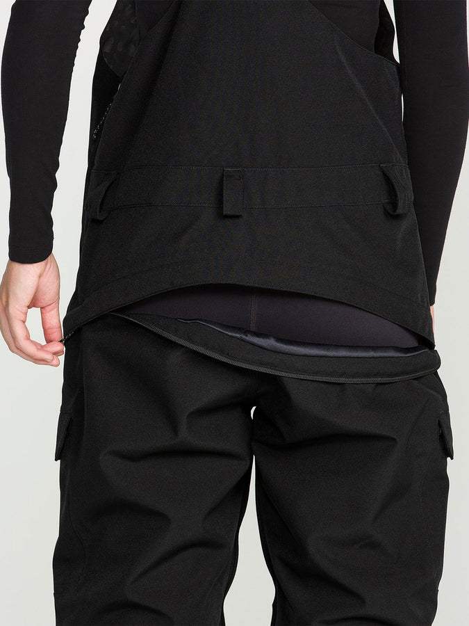 Volcom Creston 3D Stretch 2027 – Women's Shell Bib | BLACK (BLK)