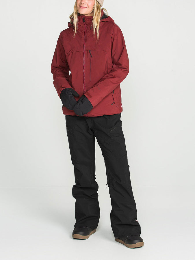 Volcom GORE-TEX Ash Stretch 2027 – Women's Shell Bib | BLACK (BLK)