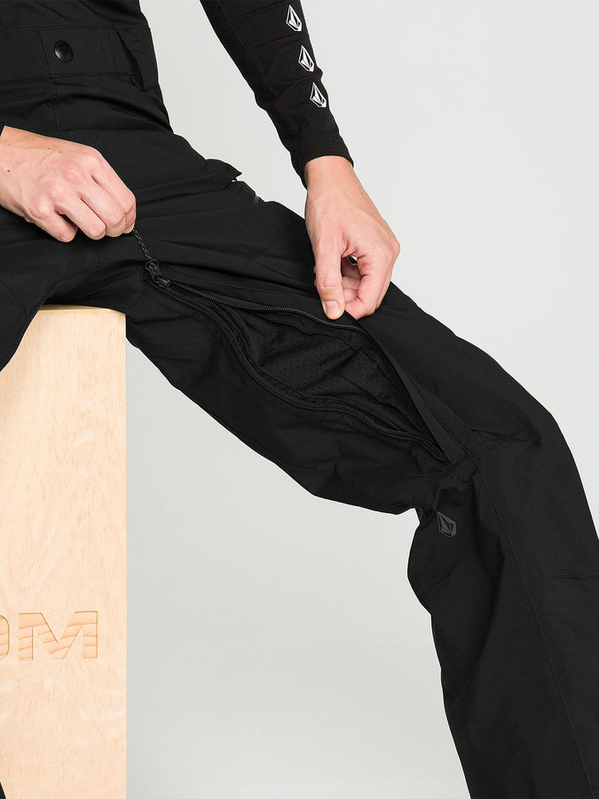 Volcom GORE-TEX Ash Stretch 2027 – Women's Shell Bib | BLACK (BLK)