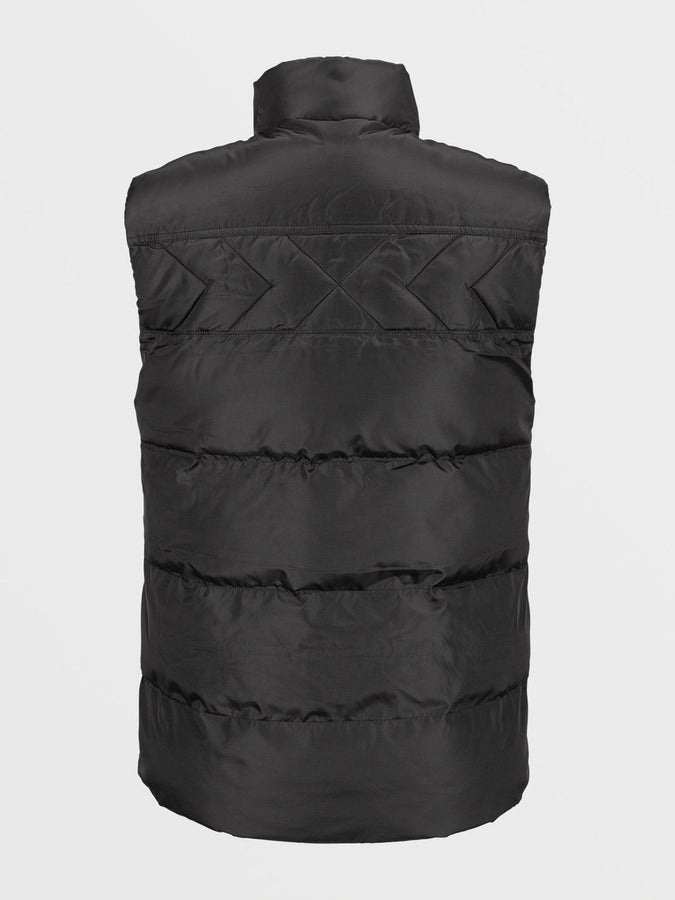 Volcom Winter 2024 Stone Castine Puff Vest | BLACK (BLK)