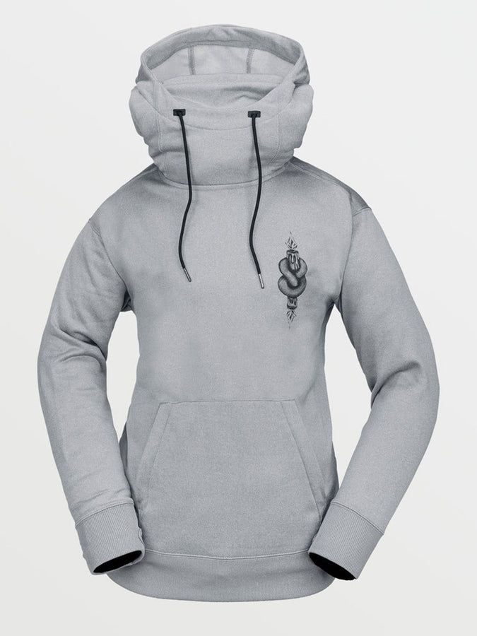 Volcom Riding Hydro Hoodie Winter 2025 | HEATHER GREY (HGR)
