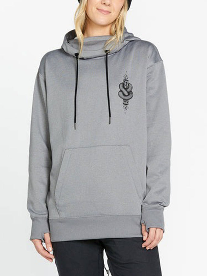 Volcom Riding Hydro Hoodie Winter 2025 | HEATHER GREY (HGR)