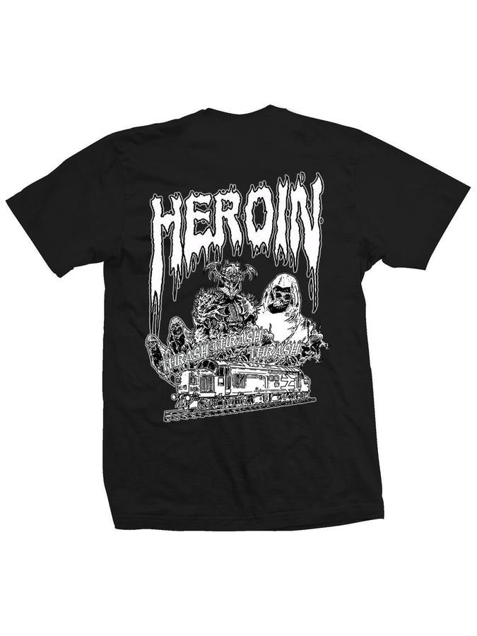 Heroin Ghost Train T-Shirt Spring 2024 | BLACK