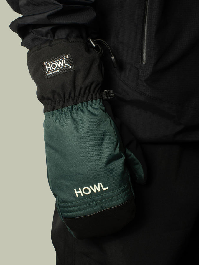 Howl Team Snowboard Mitts 2024 | OLIVE