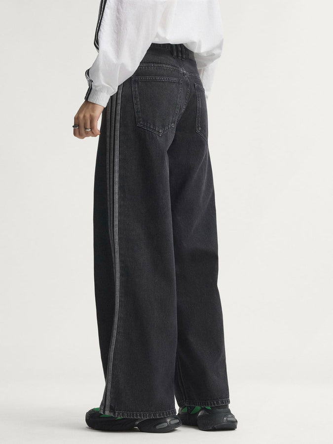Adidas Firebird Wide Jeans Fall 2026 | BLACK