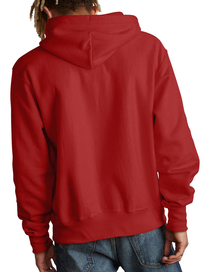 Champion Reverse Weave C Logo Hoodie | TEAM RED SCARLET (2WC)