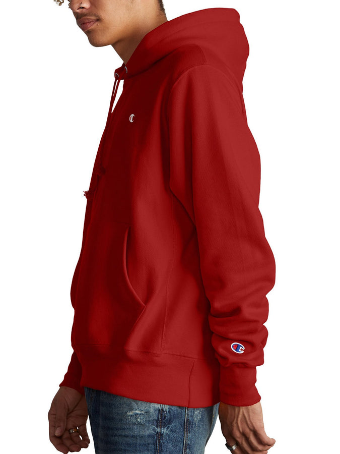 Champion Reverse Weave C Logo Hoodie | TEAM RED SCARLET (2WC)