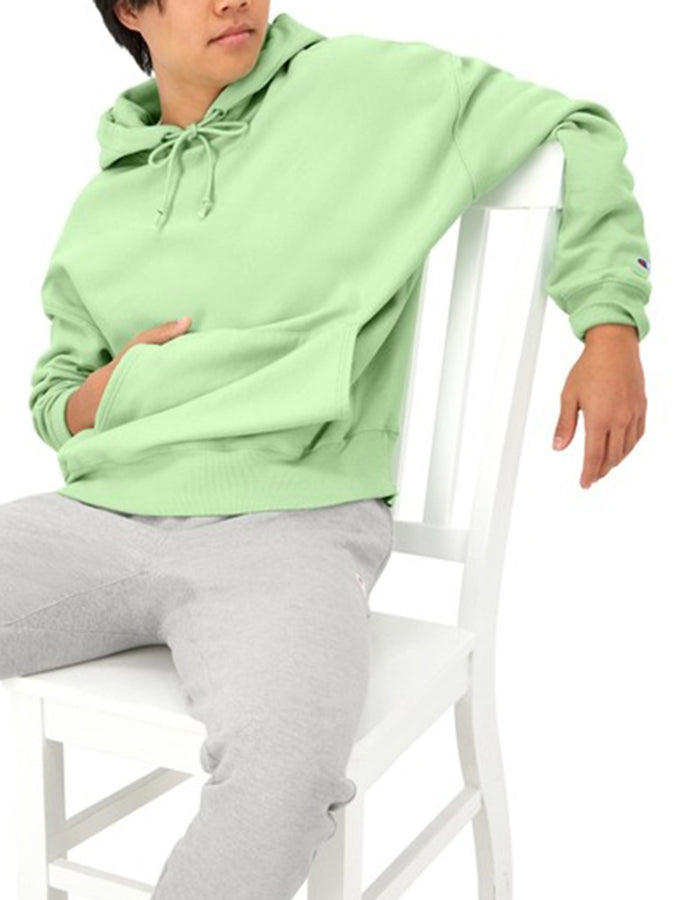 Champion Arena Reverse Weave Hoodie | WASHED CRESTING GREEN