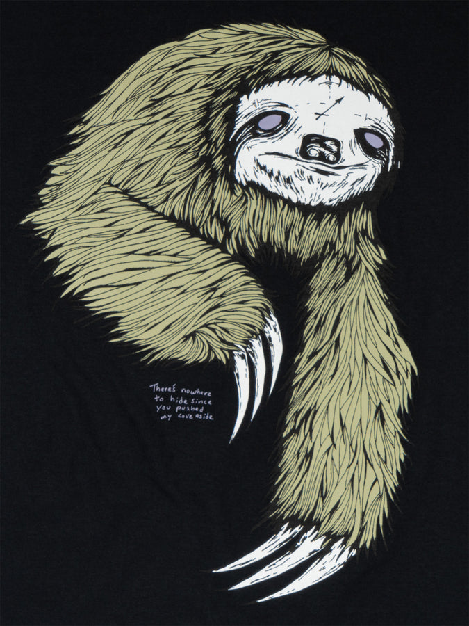 Welcome Sloth T-Shirt Spring 2024 | BLACK/SAGE