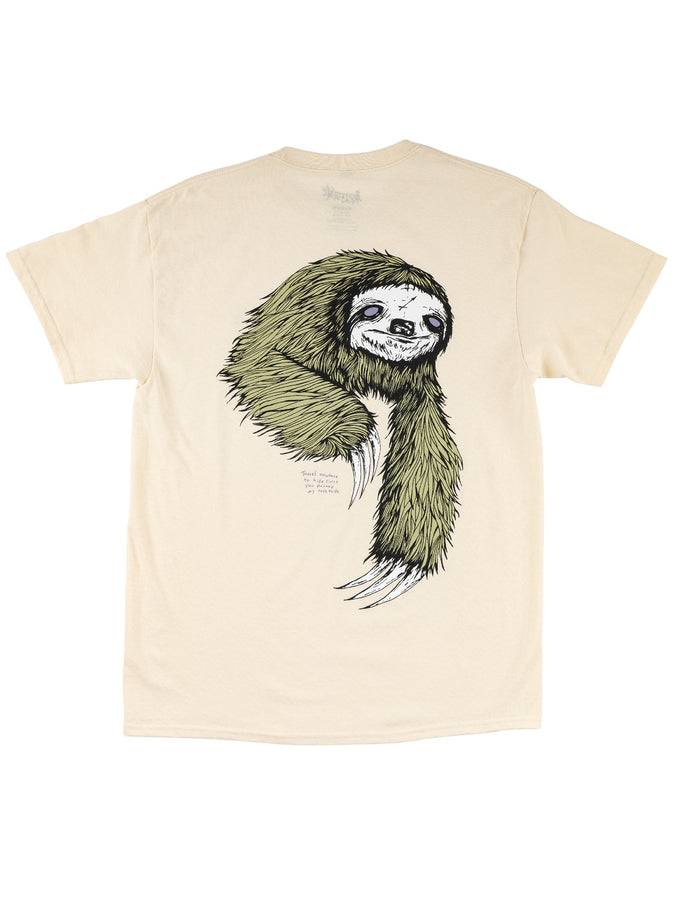 Welcome Sloth T-Shirt Spring 2024 | BONE/SAGE