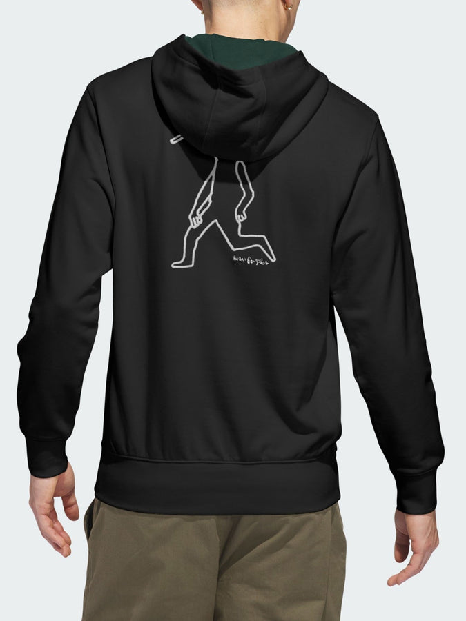 Adidas Skate Gonzales Skate Head Hoodie Spring 2026 | BLACK/AURORA IVY