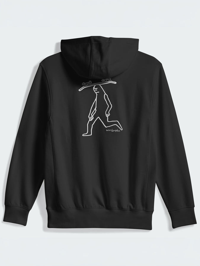 Adidas Skate Gonzales Skate Head Hoodie Spring 2026 | BLACK/AURORA IVY