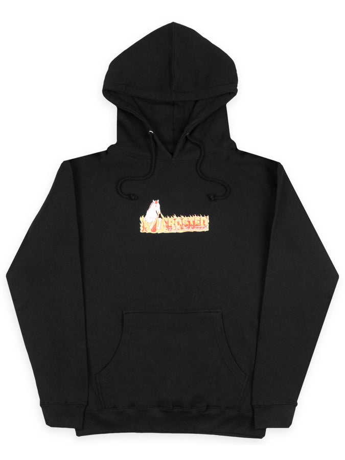 Frosted Skateboards Horse Box Logo Hoodie Summer 2026 | BLACK