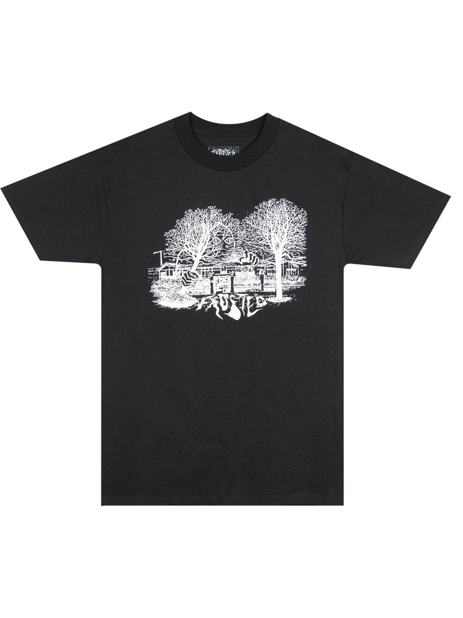 Frosted Skateboards House T-Shirt Summer 2026 | BLACK