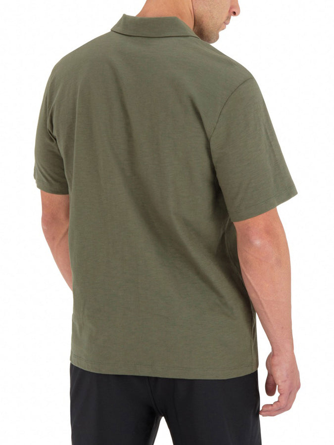 Hurley Icon Slub Short Sleeve Polo Spring 2026 | OLIVE (201)