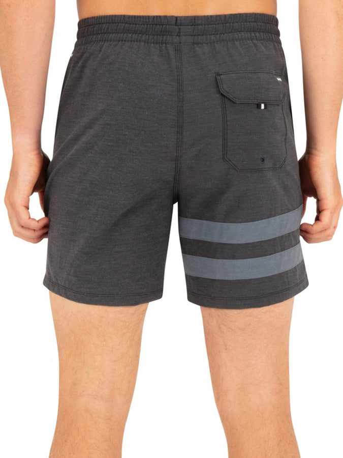 Hurley Phantom Eco Block Party Volley  17'' Boardshorts Spring 2026 | BLACK (001)