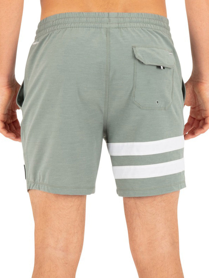 Hurley Phantom Eco Block Party Volley  17'' Boardshorts Spring 2026 | GREAT WHITE (021)