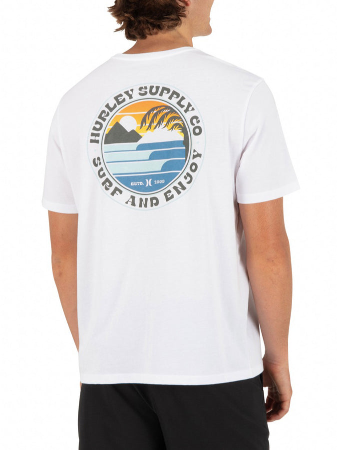 Hurley Left T-Shirt Spring 2026 | WHITE (100)