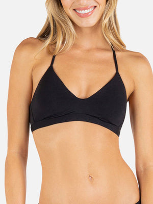 Hurley Solid Women Adjustable Bikini Top Spring 2024