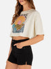 Hurley Psychedelic Surf Women Crop T-Shirt Spring 2024
