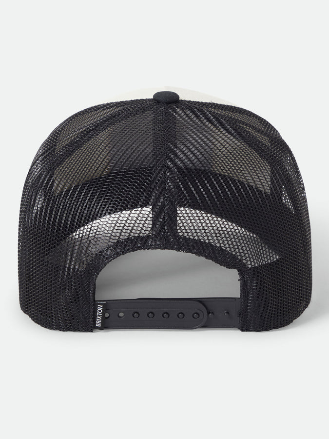 Brixton Hubal Trucker Hat | BLACK/OFF WHITE/BLACK