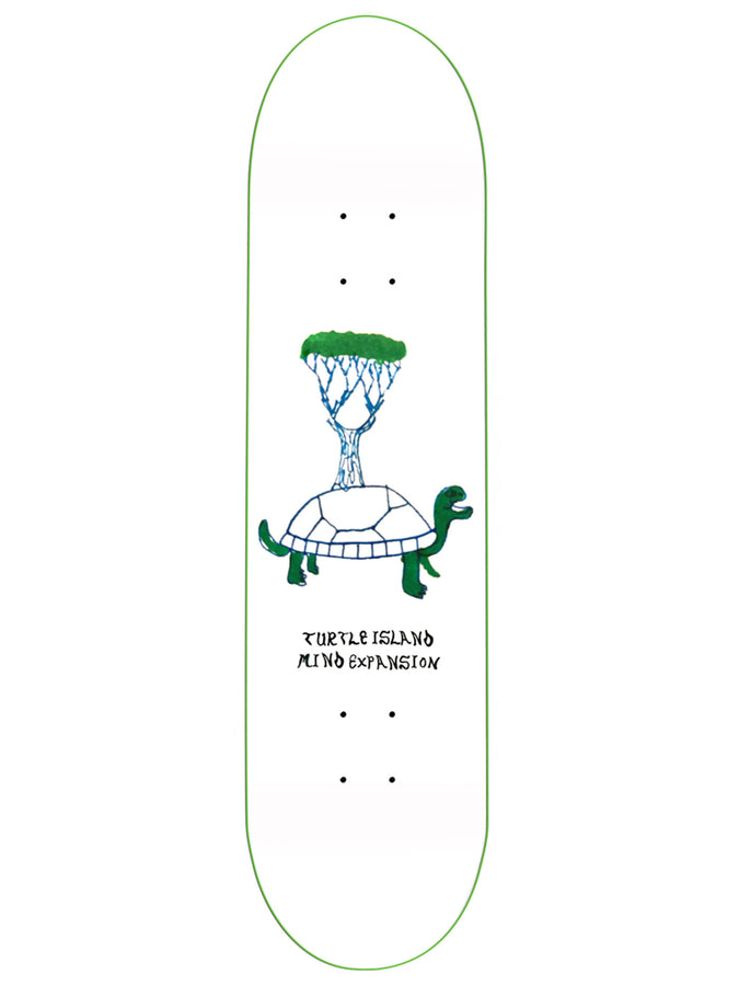 Time Hungry 8.25'' Skateboard Deck | WHITE