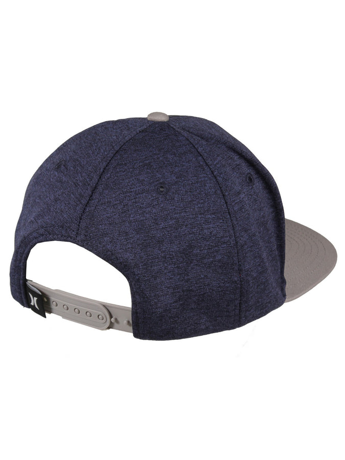 Hurley Mini Icon Flat Snapback Hat | ARMORY NAVY (434)
