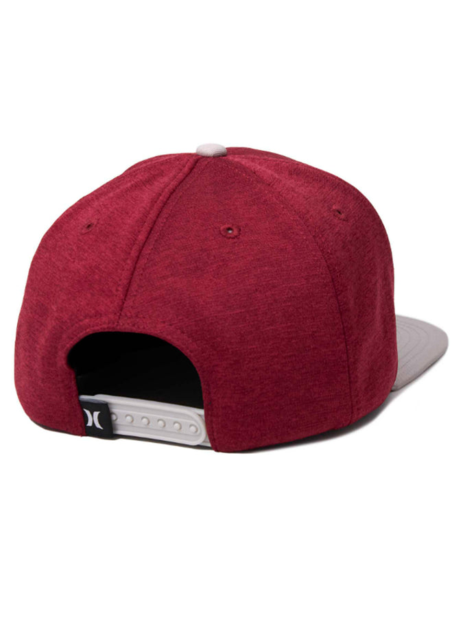 Hurley Mini Icon Flat Snapback Hat | NOBLE RED (620)