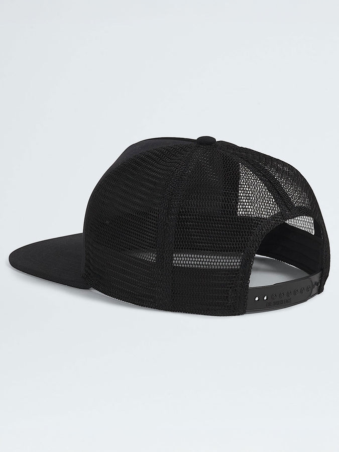 The North Face Half Dome Trucker Hat | TNF BLACK/LEATHER PATCH (BTO)