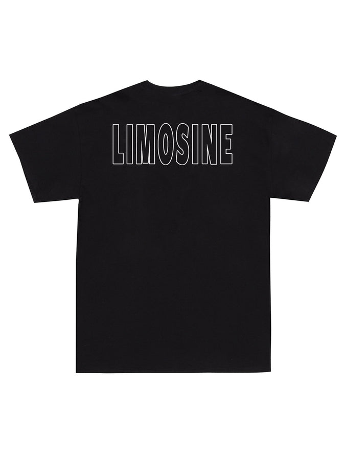 Limosine Happy Face Short Sleeve T-Shirt Summer 2024 | BLACK