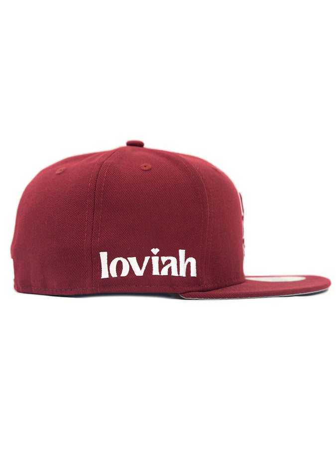 Loviah Big L New Era Hat | CARDINAL