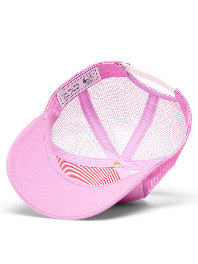 Herschel Whaler Cotton Mesh Snapback Hat | OPERA MAUVE (06811)