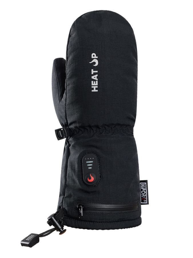 Heat Up Mountain Heated Waterproof Mitt | BLACK