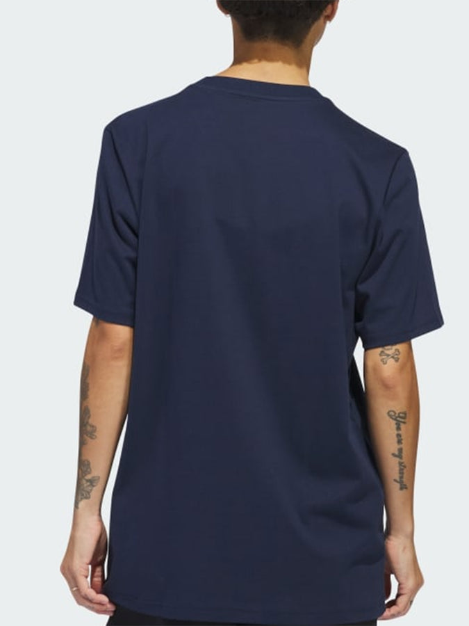 Adidas Henry Jones Collegiate T-Shirt Spring 2024 | COLLEGIATE NAVY/WHITE