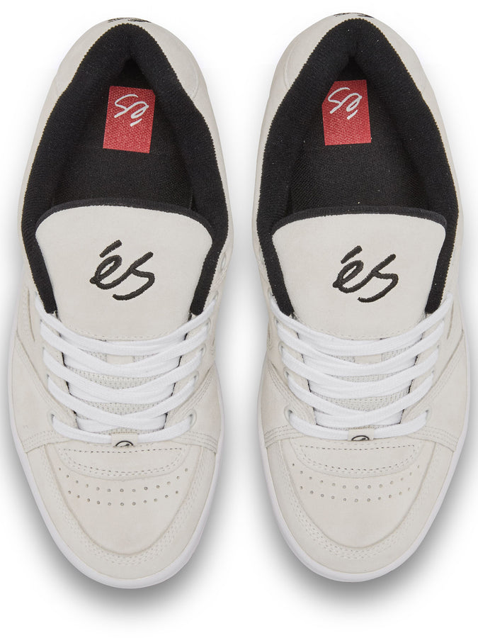 Es Accel White/Black/White Shoes Fall 2026 | WHITE/BLACK/WHITE (949)
