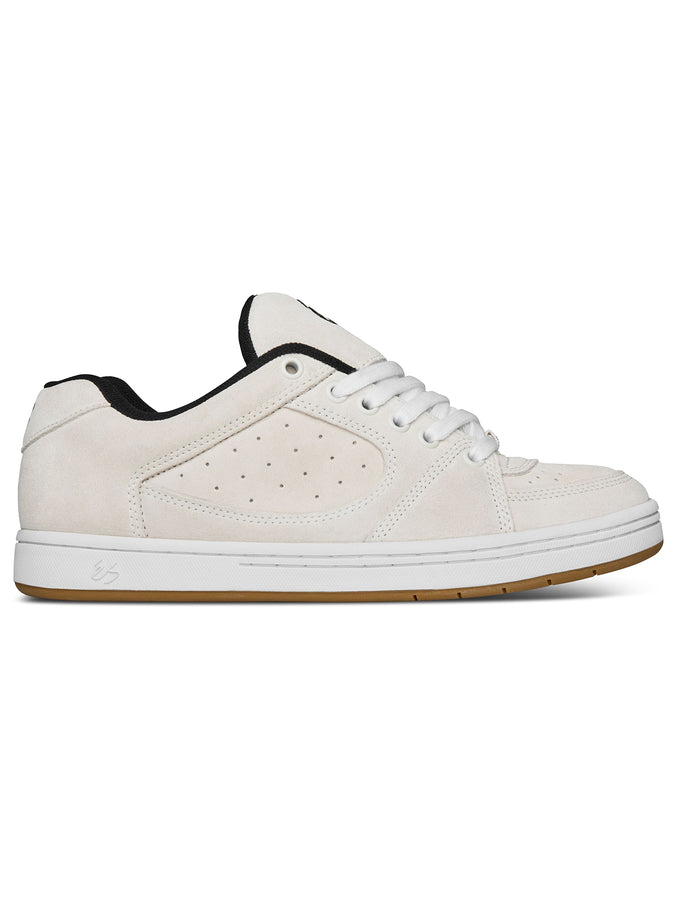 Es Accel White/Black/White Shoes Fall 2026 | WHITE/BLACK/WHITE (949)