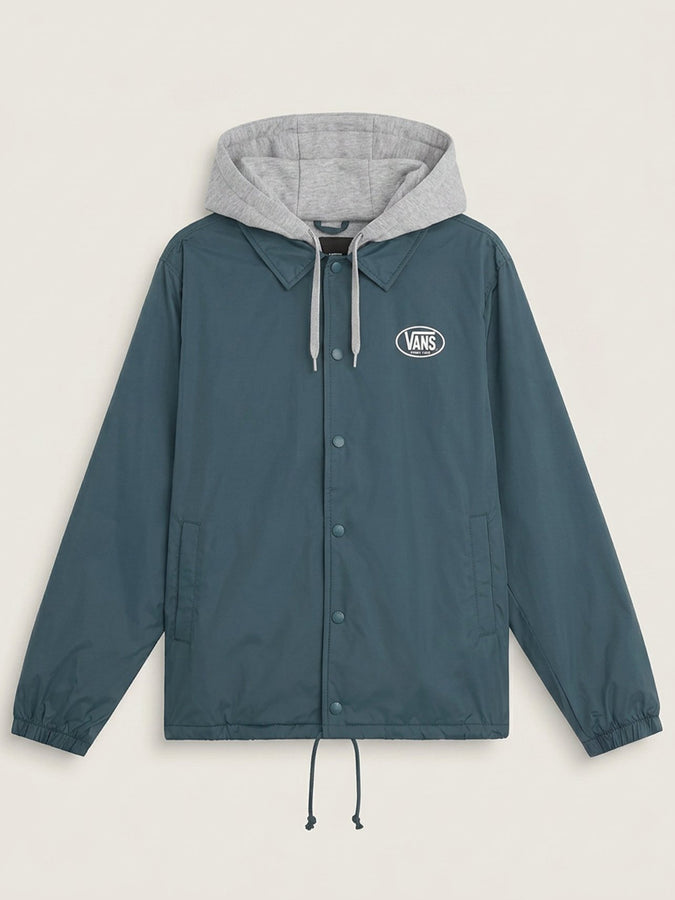 Vans Torrey Hooded Coaches Jacket Spring 2026 | MYSTIC MOSS (FRJ)