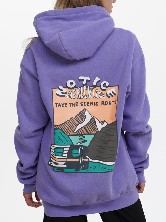 Notice The Reckless On The Road Women Hoodie Summer 2024 | PURPLE