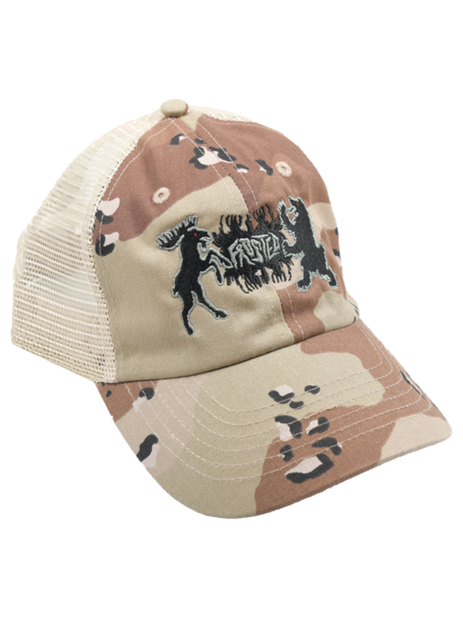Frosted Hunt Trucker Hat | DESERT CAMO