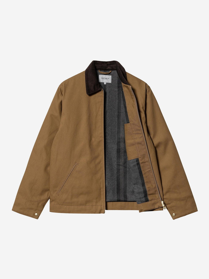 Carhartt Wip Detroit Jacket Fall 2025 |  HAMILTON BROWN/TOBACCO RIGID