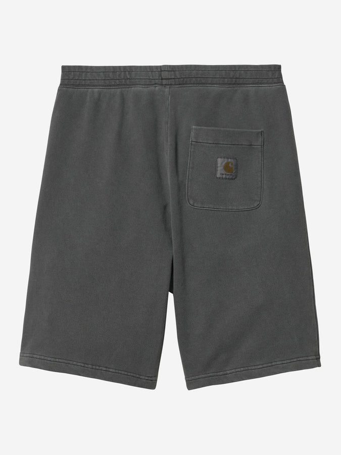 Carhartt Wip Nelson Sweat Shorts Spring 2026 | BLACK GARMENT DYED (89GD)