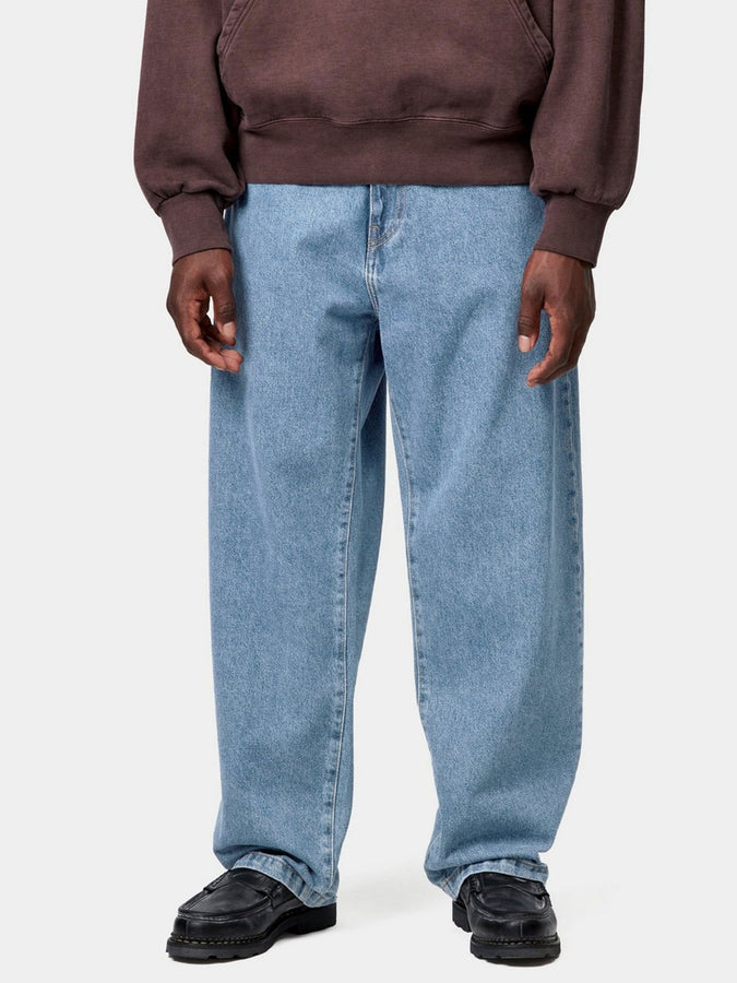 Carhartt Wip Landon Blue Heavy Stone Wash Jeans | BLUE HEAVY STONE WASH (0160)