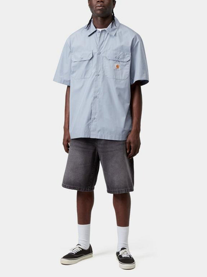 Carhartt Wip Landon Black Worn Bleached Shorts Spring 2026 | BLACK WORN BLEACHED (89WJ)